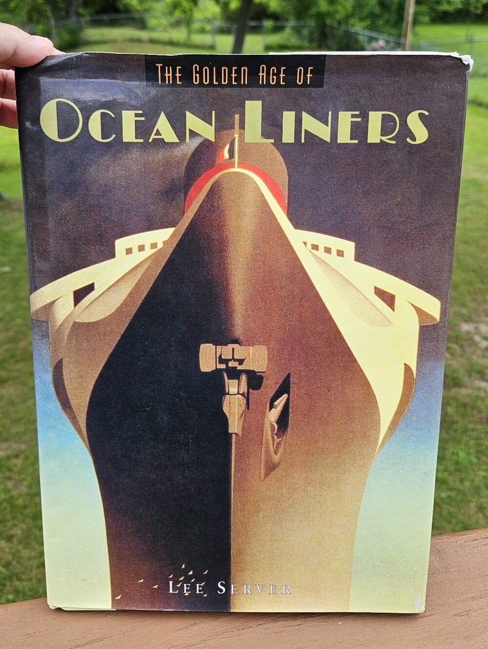 The Golden Age of Ocean Liners Hardcover Lee Server 80 Pg Smirhmark Publisher